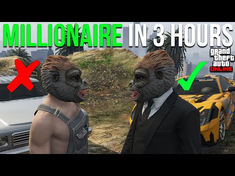 HOW TO GET RICH IN 3 HOURS SOLO! | GTA Online Beginners Guide to Make $1 Million FAST