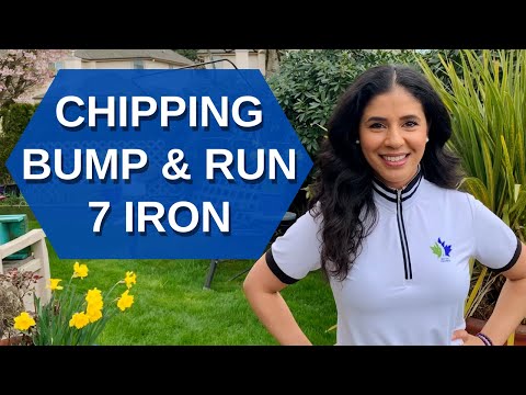 Golf Chipping Tips on How to Hit a Bump and Run Golf Shot With 7 Iron