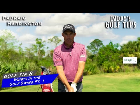 [PT. 1] YOU’VE GOT TO GET YOUR WRISTS ACTIVE IN THE SWING | Paddy’s Golf Tip #8 | Padraig Harrington