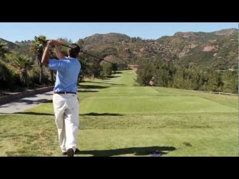 Golf – 300 Yard Tee Shot Downline View, RDB Golf Tips Video