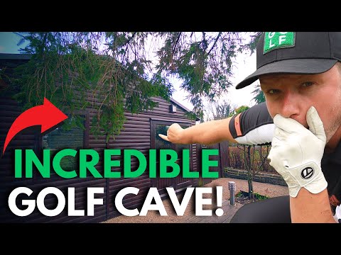 HE BUILT THE PERFECT GOLF CAVE… IN HIS HOUSE!!!