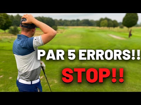 GOLFER BIGGEST MISTAKE ON PAR 5’S –  Simple Golf Tips