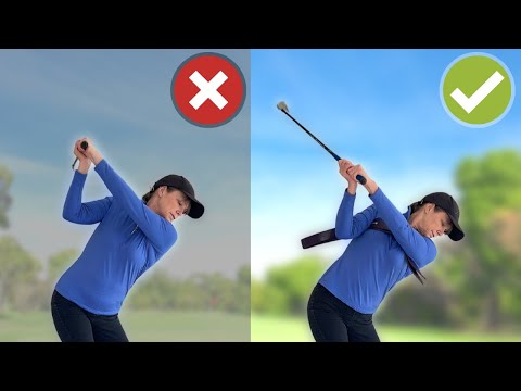 Mid HCP Golf Lesson | Making her Swing Short & Powerful