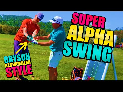 Bryson DeChambeau SUPER Alpha Torque | Golf Swing Lesson