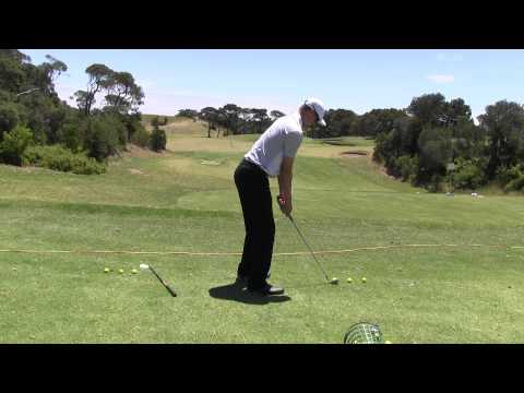 Amazing golf shot – Cam Davis hits it equally well both sides