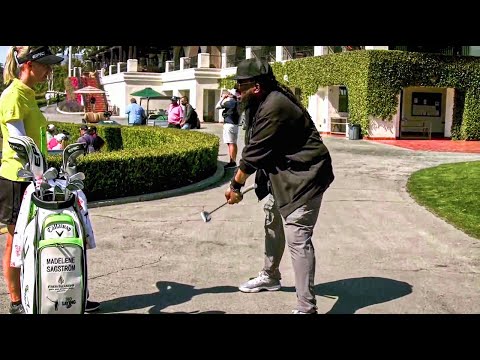 TJ Jefferson Gets Some MUCH-NEEDED Putting Tips from the Top LPGA Golfers | The Rich Eisen Show