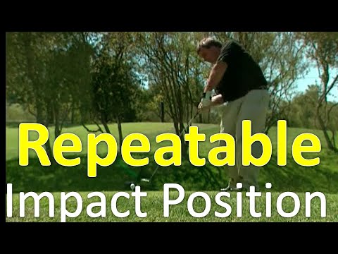 How to Swing Thru Mike Austin’s Impact Position, Hit The Ball Off The Side of Your Body