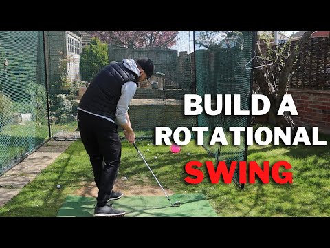 HOW TO BUILD A ROTATIONAL GOLF SWING – 3 Swing keys For Effortless Rotation