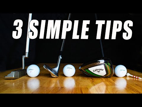 TOP 3 GOLF TIPS TO BREAK 80 FAST and SIMPLE