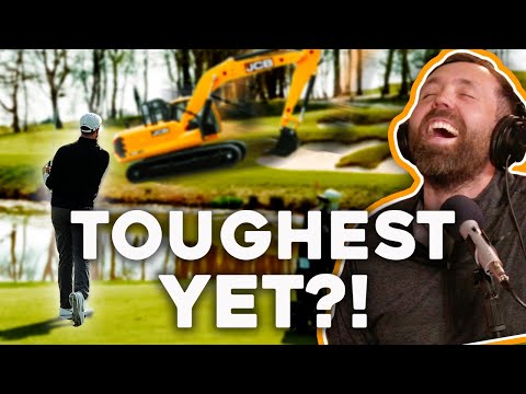 This golf course was SERIOUSLY tough!! #EP73