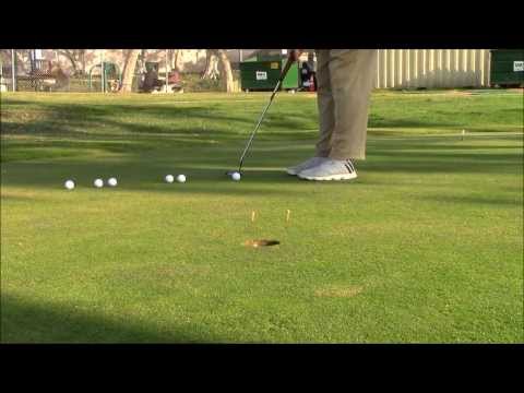 Golf Drills & Golf Tips Golf Putting Drills | Gate Drill for 8 Foot Putts
