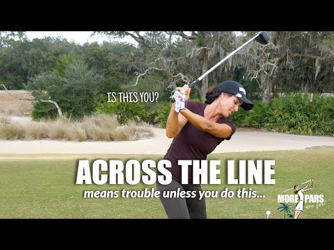 GOLF TIP: ARE YOU ACROSS THE LINE?