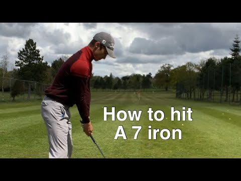 How to hit a 7 iron