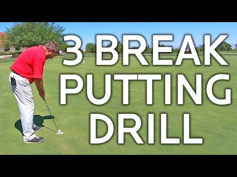 3 BREAK PUTTING DRILL (Learn To Play Break)