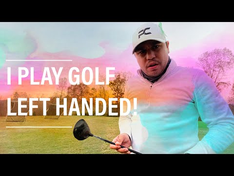 I Play Golf Left Handed!