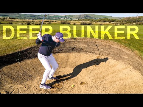 REAL GOLF BUNKER TIPS deep bunker EXIT PLAN