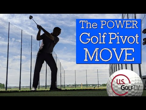 The Simple Pivot Move That Quickly Increases Driver Distance (GOLF ROTATION DRILLS)