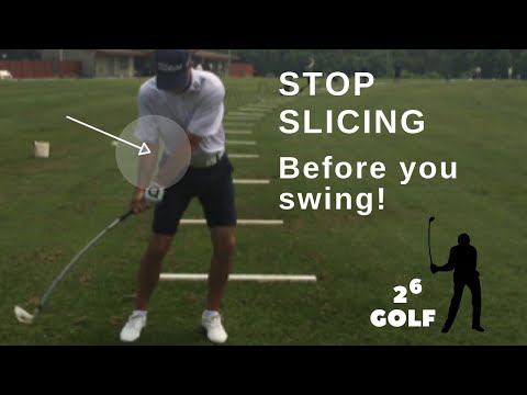 How to stop slicing golf ball