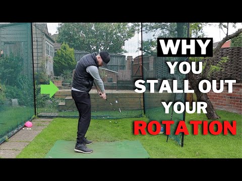 WHY YOU STALL OUT YOUR ROTATION THROUGH IMPACT