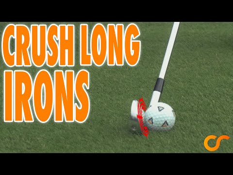 HOW TO CRUSH YOUR LONG IRONS + IRON V HYBRID TEST
