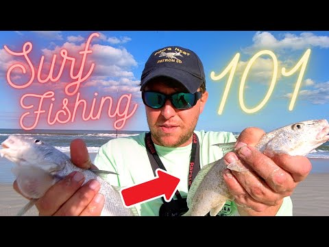 Surf Fishing Florida! How to Surf Fish. Beginners Surf Fishing Jacksonville Florida. FLORIDA FISHING