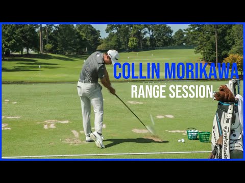 PGA Championship Winner: Collin Morikawa Range Session | Driving Range Practice | Warm up Swings