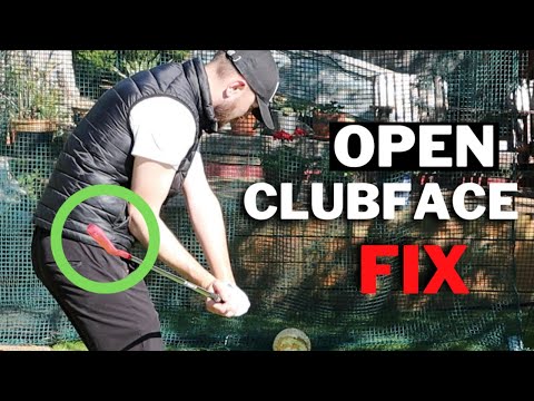 WHY YOU OPEN UP YOUR CLUB FACE IN THE GOLF SWING AND HOW TO FIX IT