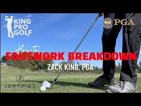 3 Pivots and a Stabilizer | Footwork Breakdown | Golf Instruction for Beginners to Adv | KingProGolf