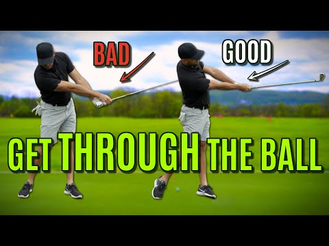 Golf Downswing Lesson | How to get THROUGH the Ball