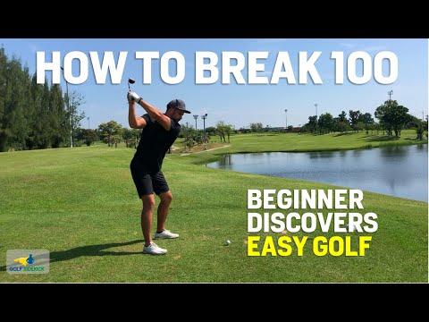 How to Break 100 With New Golfer – Beginner Learns How Easy Golf Really Is