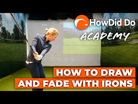 How to hit draw and fade golf shots with irons – MADE EASY | HowDidiDo Academy