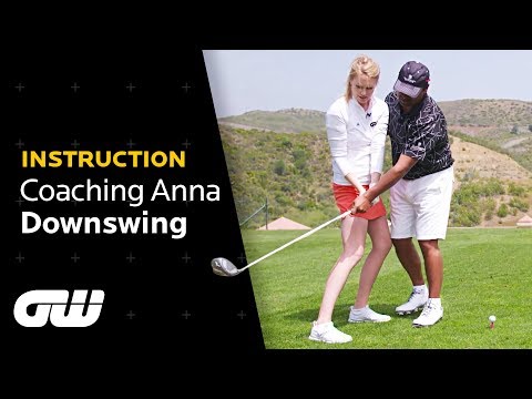The PERFECT DOWNSWING Explained | Michael Campbell Tips | Coaching Anna | Golfing World
