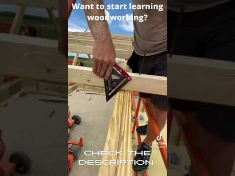 Want to start learning woodworking #Shorts