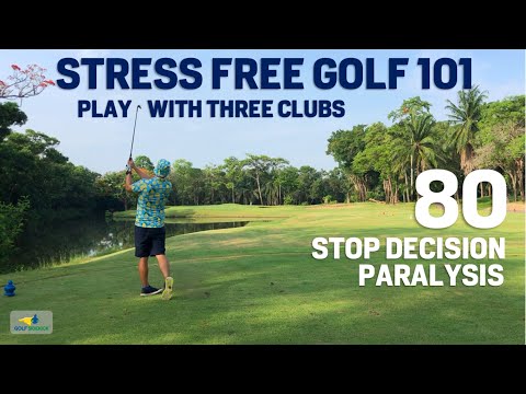 STRESS FREE GOLF 101 – ONLY 3 CLUBS  learn about golf, not golf swing