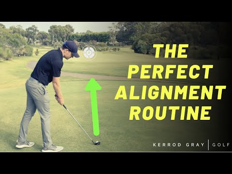 THE PERFECT GOLF ALIGNMENT ROUTINE