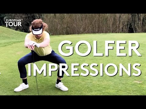 Amazing golf impressions | McIlroy, Fleetwood, Monty & more