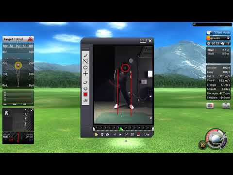 How to analyze your swing in Driving Range – Bravo Golf Simulator