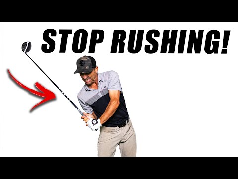 FRIDAY FIX – HOW TO STOP RUSHING THE DOWNSWING With 3 Simple Tips