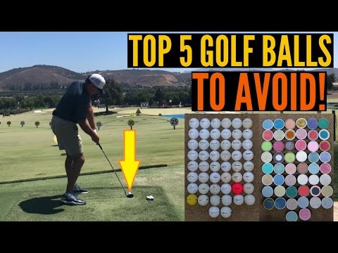 The Top 5 Golf Balls You Should AVOID AT ALL COSTS!