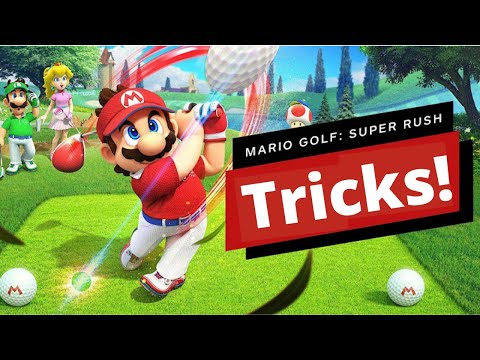 Mario Golf Super Rush Tips & Tricks | WORST PLAYER BEST SCORE 18 Holes Toad Bonny Greens