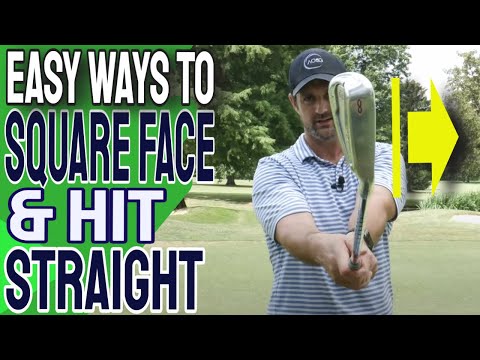 EASY HACKS to Hit Straight Golf Shots and Square The Clubface at Impact