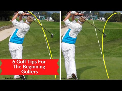 6 Golf Tips For The Beginning Golfers | Golf Swing Basics Easy Steps For Beginners | #Golf_Tips