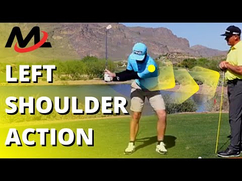 Move The Left Shoulder Down And Around To Rotate On Plane