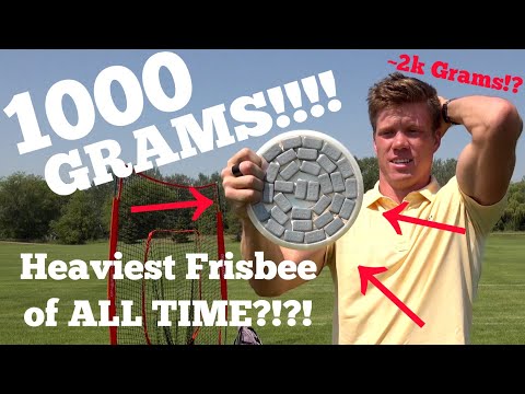 How Fast Can I Throw the HEAVIEST Disc Ever?!?!