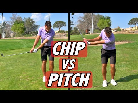 PITCHING VS CHIPPING | The difference between these golf shots EXPLAINED!