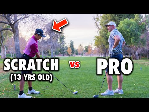 13 Year Old Scratch Golfer / Amateur vs PGA Pro | Exp Golf