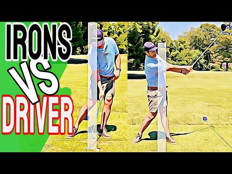 Golf IRONS Vs DRIVER | Get Your Golf Swing Basics Dialed In For Amazing Improvement