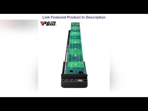 Pgm 3M Golf Putting Mat Golf Putter Trainer Green Putter Carpet Practice Set Ball Return Mini Golf