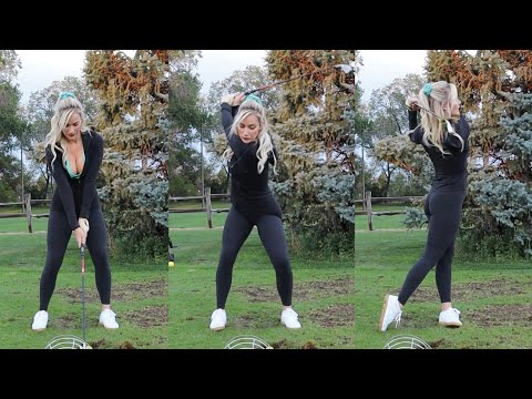 How to Hit Fades, Draws, and Straight // Golf Tutorial