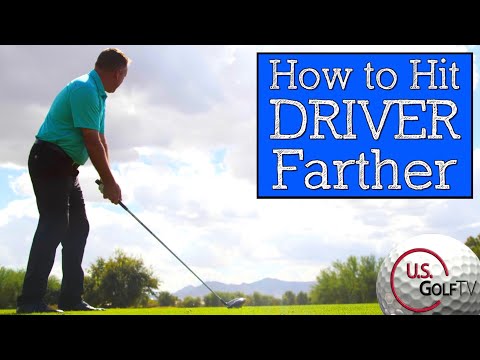 How to Hit Driver Further Than You Currently Are Today (Vertical Line Swing)